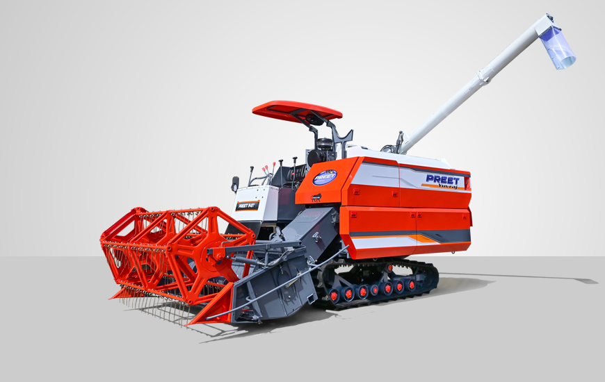 PREET 949T Yuvraj Track Combine Harvester