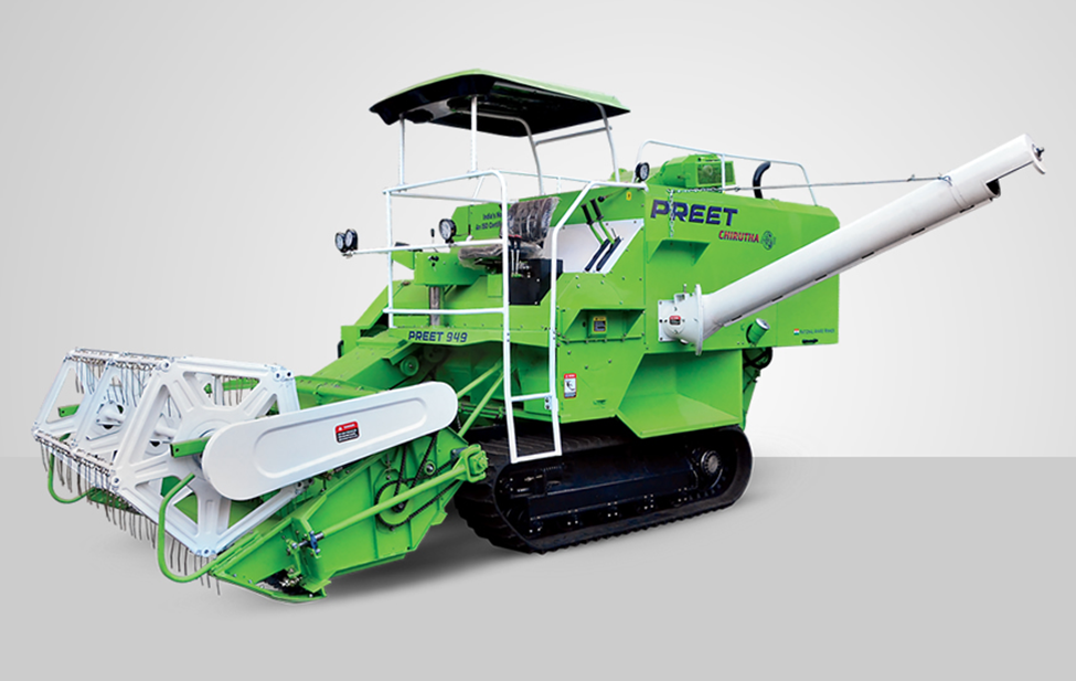 PREET 949 Track Combine Harvester