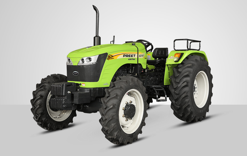 PREET 6049 – 4WD 60 HP Tractor